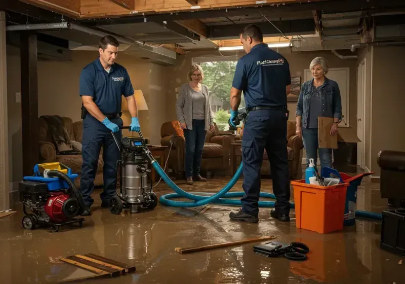 Basement Water Extraction and Removal Techniques process in Page County, IA